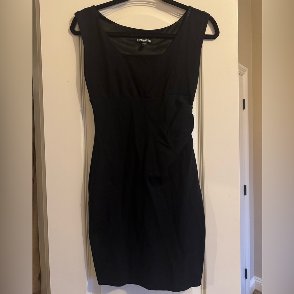 Express Classic Black Mini Dress